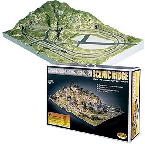 Woodland Scenics ST1482 N Scale Scenic Ridge Layout Kit | eBay