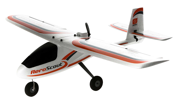 hobbyzone aeroscout electric airplane