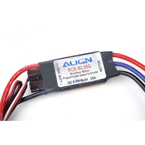 Align AGNE35G 35 Amp Brushless ESC w/Governor Mode, 5V BEC w/EC3 