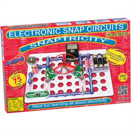 Elenco Scbe 75 Electronic Snap Circuits Snaptricity