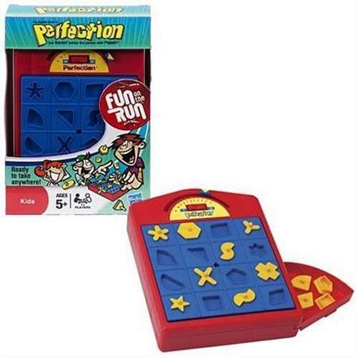 Hasbro 27468 Travel Perfection Fun On The Run Game 653569556121  