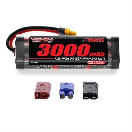 Venom 1532 6 Cell 7.2V 3000mAh NiMH Battery 851183000444  