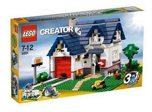 Lego 5891 Creator Apple Tree House