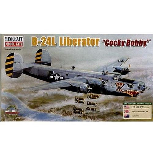 Minicraft 11647 1/72 B 24L Cocky Bobby Aircraft Model 048051116479 